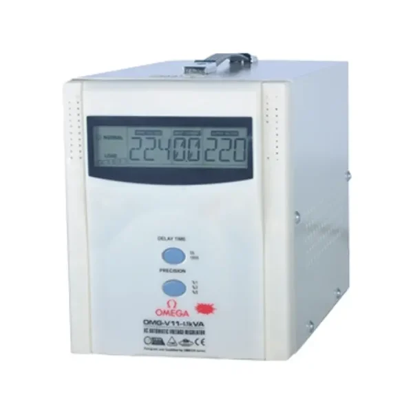 استابلایزر تکفاز سروو موتوری ایستاده 500 ولت آمپر