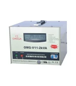 استابلایزر تکفاز سروو موتوری ایستاده 2000 ولت آمپر