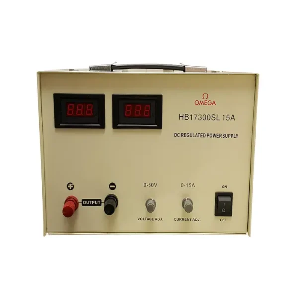 منبع تغذیه تک خروجی 30 ولت 15 آمپر