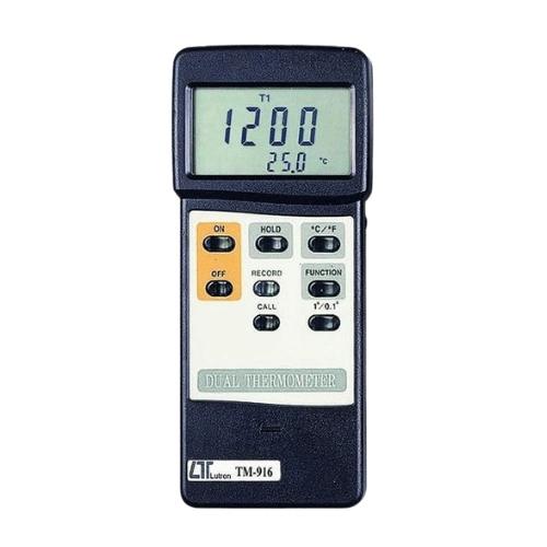 ترمومتر دوکاناله لوترون مدل TM-916