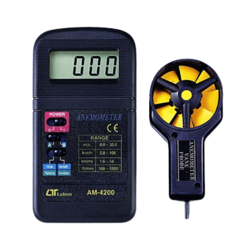 سرعت سنج باد بادسنج آنومتر لوترون مدل AM-4200