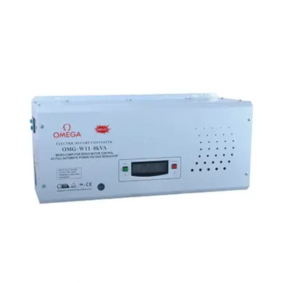 استابلایزر تکفاز سروو موتوری دیواری 10 کیلو ولت آمپر