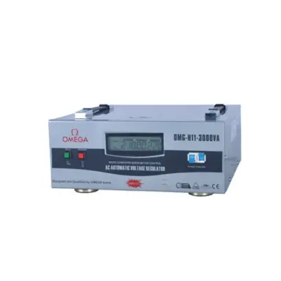 استابلایزر تکفاز سروو موتوری رک 3000 ولت آمپر