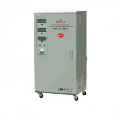 استابلایزر سه فاز سروو موتوری 30 کیلو ولت آمپر