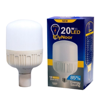 لامپ ال ای دی LED استوانه ای20 وات اِلی نور مهتابی