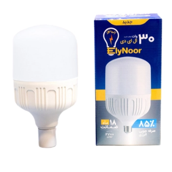 لامپ ال ای دی LED استوانه ای30 وات اِلی نور مهتابی