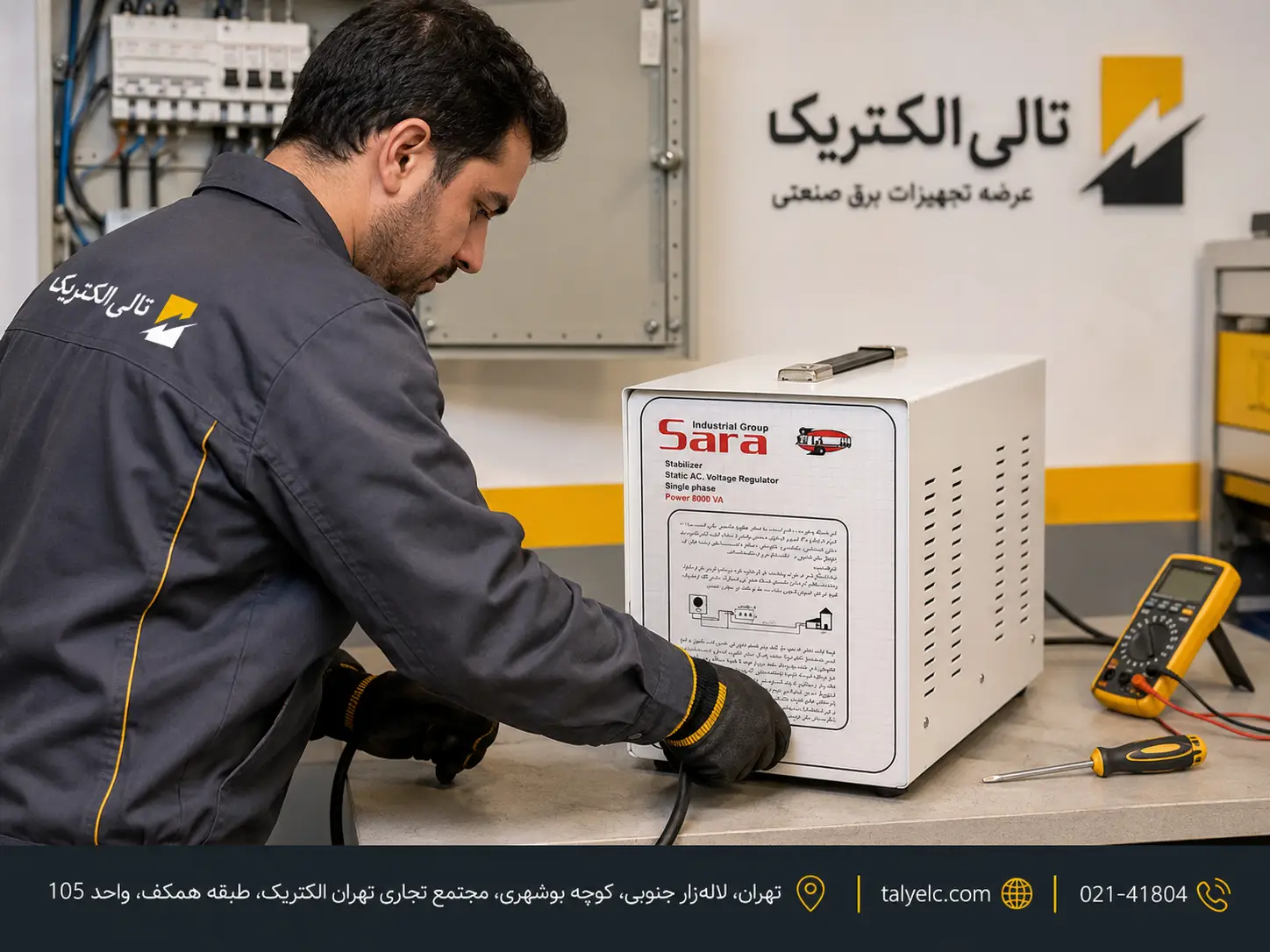 قیمت استابلایزر سارا 8000