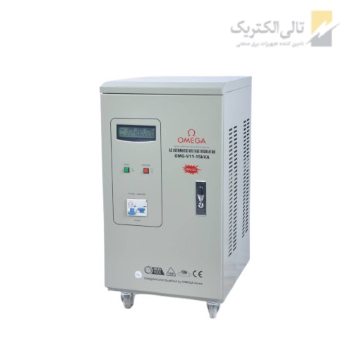 استابلایزر تکفاز سروو موتوری ایستاده 15 کیلو ولت آمپر استابلایزر تکفاز سروو موتوری ایستاده 15 کیلو ولت آمپر