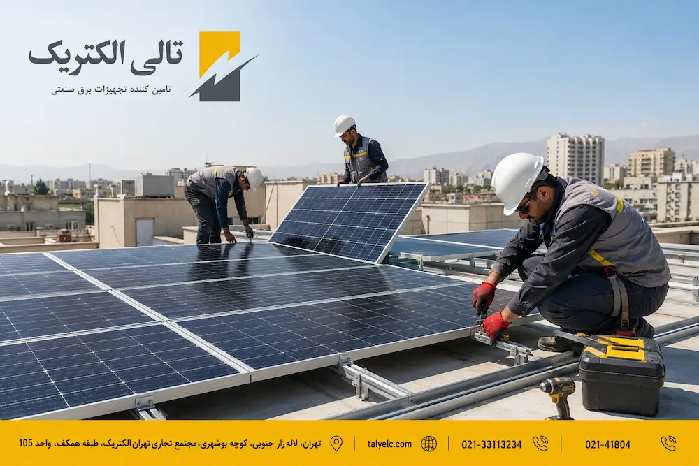 پنل خورشیدی 20 کیلو وات